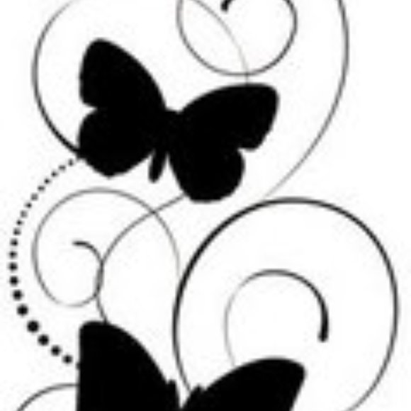 Darice 12 inches embossing border - BUTTERFLIES - Picture 4 of 7